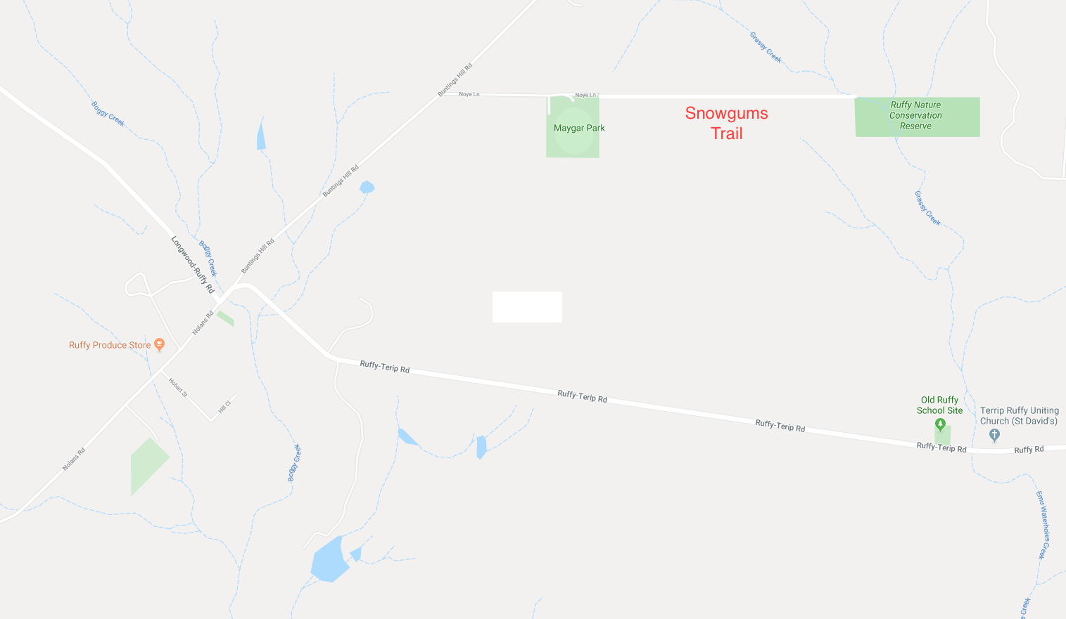 Snowgums Trail Ruffy